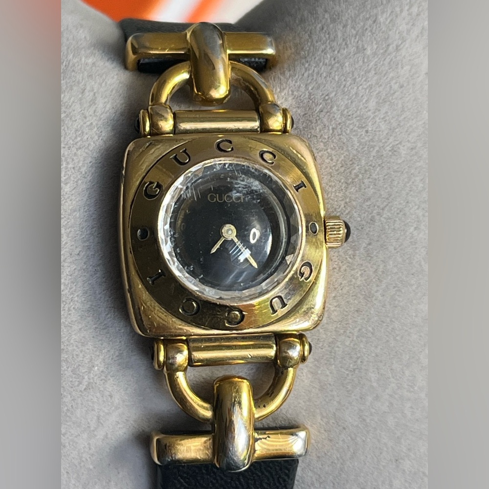 GUCCI 6300L Women's gold plated 10 microns 14k - Picture 3 of 15